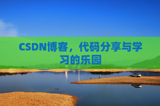 CSDN博客，代码分享与学习的乐园